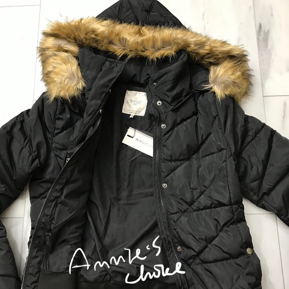 ZARA Padded Jacket:Black, US L/EUR L - Picture 4 of 6